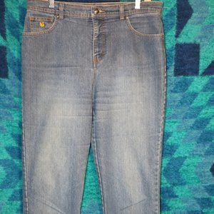 Vintage Gloria Vanderbilt Women's Stretch Denim Jeans- size 12 Medium